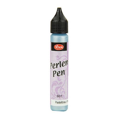 Perły w płynie Viva Decor 28ml, Niebieskie pastelowe 601